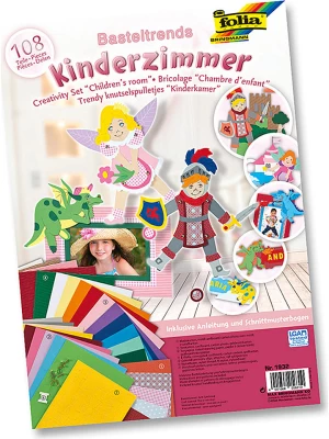 folia PAPER Zestaw "Children's room" w różnych kolorach do rękodzieła rozmiar: onesize
