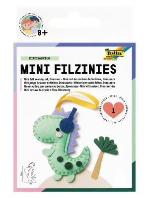 folia PAPER Zestaw do majsterkowania "Dinosaurs" z filcu - 8+ rozmiar: onesize
