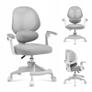 ﻿Fotel Obrotowy Krzesło DLA DZIECI MŁODZIEŻY Mark Adler Junior 4.5 Grey
