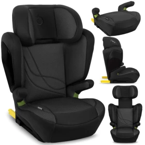 Fotelik samochodowy 15-36 kg (100-150 cm) MoMi MEI czarny - i-Size ISOFIX