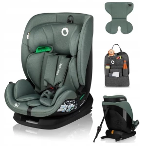 Fotelik samochodowy ATEST 9-36kg 76-150cm isofix Lionelo Lavender i-size
