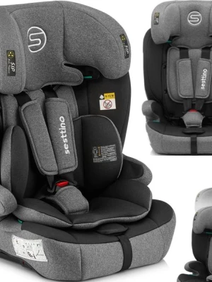 Fotelik Samochodowy Dziecięcy 76-150cm Sesttino Rocker Pro ISOFIX 9-36kg
