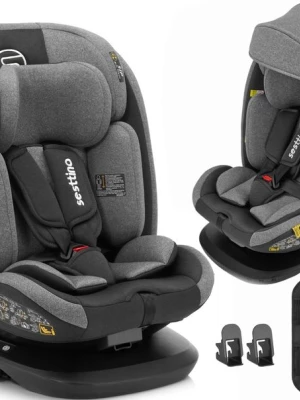 Fotelik Samochodowy i-Size 40-150cm Oktagon Pro 0-36kg OBROTOWY ISOFIX 360°