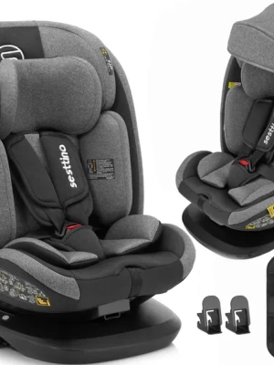 Fotelik Samochodowy i-Size 40-150cm Oktagon Pro 0-36kg OBROTOWY ISOFIX 360°