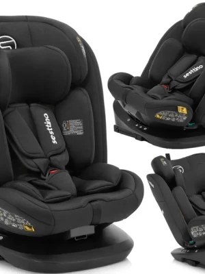 Fotelik samochodowy i-Size 40-150cm Sesttino Oktagon Pro 0-36kg ISOFIX 360