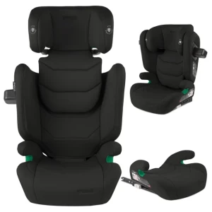 Fotelik samochodowy Kidwell TENDO 100-150 cm ISOFIX I-SIZE 15-36 kg czarny