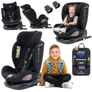 FOTELIK SAMOCHODOWY OBROTOWY 360° i-Size 40-150 CM R129 ISOFIX ORGANIZER FOTELIK SAMOCHODOWY OBROTOWY 360° i-Size 40-150 CM R129 ISOFIX ORGANIZER