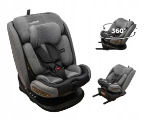 ﻿Fotelik samochodowy obrotowy 360° ISOFIX 0-36 kg i-Size 40-150 cm