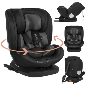 Fotelik samochodowy OBROTOWY isofix40-150cm wzrostu Lionelo BASTIAAN I-SIZE Fotelik samochodowy OBROTOWY isofix40-150cm wzrostu Lionelo BASTIAAN I-SIZE