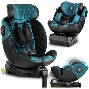 FOTELIK SAMOCHODOWY OBROTOWY z NOGĄ 0-36KG ISOFIX NUKIDO I-SIZE 40-150cm