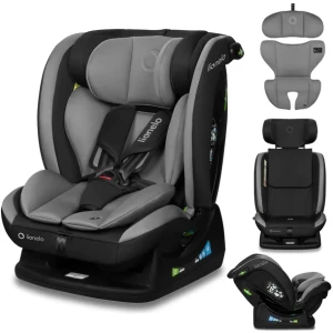 FOTELIK SAMOCHODOWY PRZÓD TYŁ RWF 40-150CM 0-36KG LIONELO AART I-SIZE