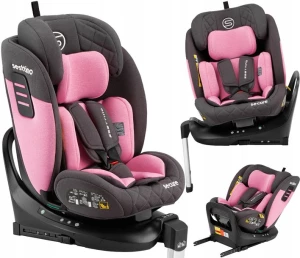 ﻿Fotelik Samochodowy Sesttino i-Size 40-150 cm Obrotowy 360° 0-36 kg ISOFIX