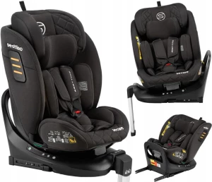 ﻿Fotelik Samochodowy Sesttino i-Size 40-150 cm Obrotowy 360° 0-36 kg ISOFIX