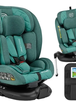 Fotelik Samochodowy Sesttino i-Size 40-150 cm Obrotowy 360° 0-36 kg ISOFIX