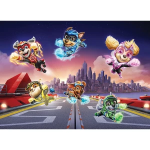 Fototapeta dla dzieci Paw Patrol Mighty Pups 252 x182 cm, 4 części 4-Home