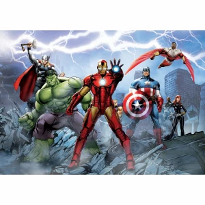 Fototapeta dziecięca Avengers 252 x 182 cm, 4 części 4-Home