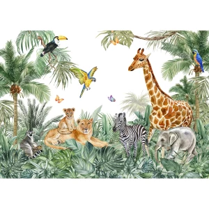 Fototapeta XXL Jungle 360 x 254 cm, 4 części 4-Home