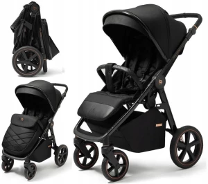 ﻿FUTURE DESIGN WÓZEK SPACEROWY XPLODE CHROME JET BLACK