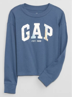 Gap Bluza 788206-03 Niebieski Regular Fit