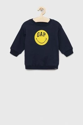GAP bluza dziecięca kolor granatowy Gap