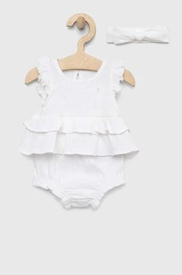 GAP komplet bawełniany niemowlęcy kolor biały Gap