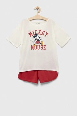 GAP piżama dziecięca x Disney kolor różowy z nadrukiem Gap