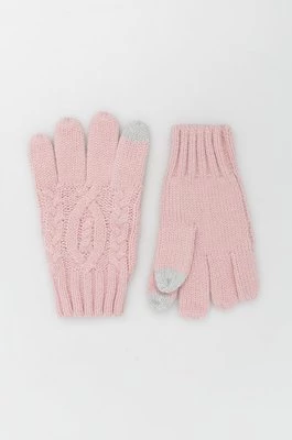 GAP rękawiczki dziecięce kolor różowy Gap