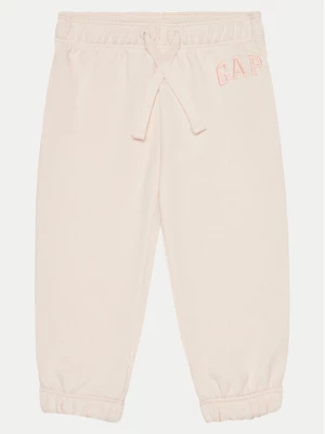 Gap Spodnie dresowe 876617-01 Różowy Regular Fit