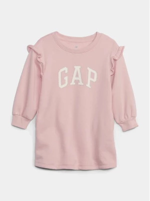 Gap Sukienka codzienna 741279-01 Różowy Regular Fit