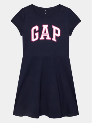 Gap Sukienka codzienna 792417-00 Granatowy Regular Fit