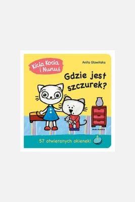 "Gdzie jest Szczurek? Kicia Kocia i Nunuś" Wyd. 3 książka dla dzieci MEDIA RODZINA