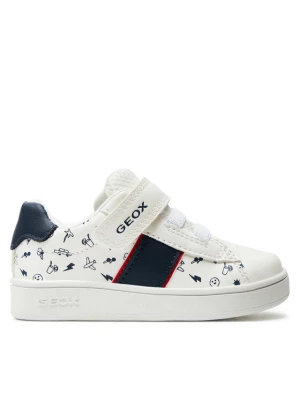 Geox Sneakersy B Eclyper Boy B455LA 00454 C0899 Biały