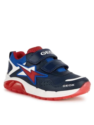 Geox Sneakersy J Spaziale Boy J36CQA 0BU11 C0735 S Granatowy