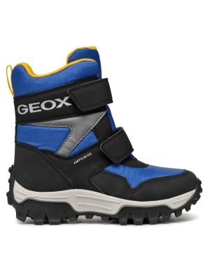 Geox Śniegowce J Himalaya Boy B Abx J46FRE 0FU50 C0042 M Niebieski