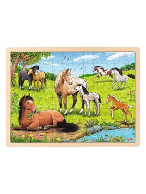 Goki 96-częściowy zestaw puzzli - 3+ rozmiar: onesize Goki 96-częściowy zestaw puzzli - 3+ rozmiar: onesize