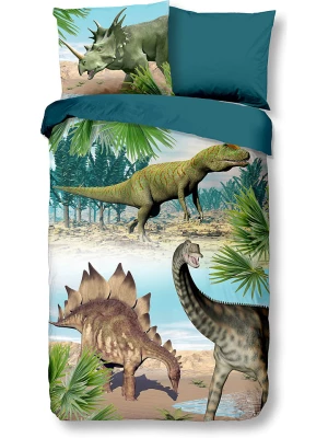Good Morning Komplet pościeli "Dino" ze wzorem rozmiar: 135x200 cm
