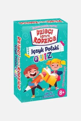 Gra rodzinna Dzieci kontra rodzic Język polski Quiz KANGUR