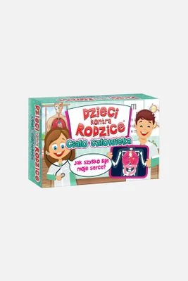 Gra rodzinna Dzieci kontra rodzice Ciało człowieka KANGUR