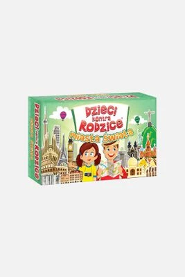 Gra rodzinna Dzieci kontra rodzice Miasta Świata KANGUR