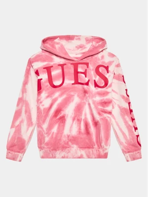 Guess Bluza J3YQ01 KA6R3 Różowy Loose Fit