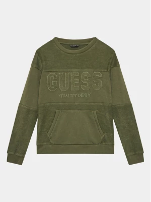 Guess Bluza L3BQ32 KAD73 Khaki Regular Fit