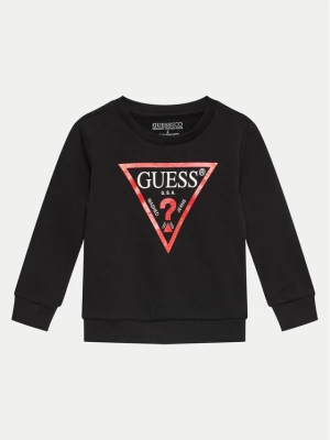 Guess Bluza N73Q10 KAUG0 Czarny Regular Fit