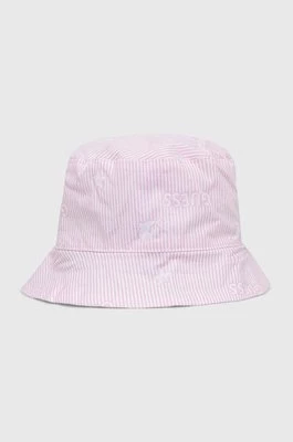 Guess kapelusz niemowlęcy kolor różowy