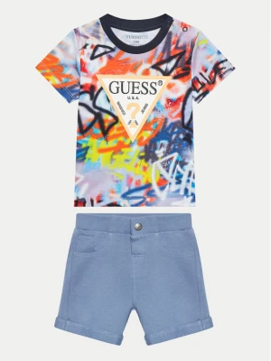 Guess Komplet t-shirt i spodenki I4GG12 K8HM3 Kolorowy Regular Fit