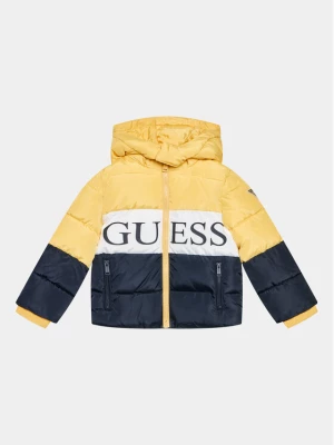 Guess Kurtka puchowa N3BL02 WB240 Żółty Regular Fit