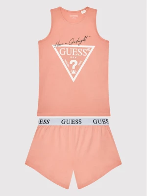 Guess Piżama J1BG00 J1311 Różowy Regular Fit