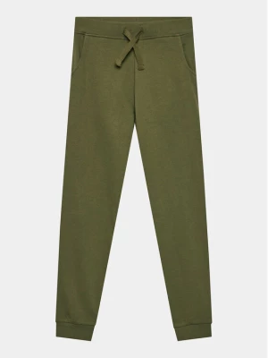 Guess Spodnie dresowe L93Q24 KAUG0 Zielony Regular Fit