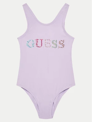 Guess Strój kąpielowy J4GZ03 MC040 Fioletowy