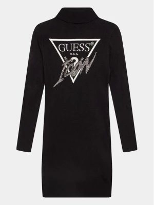 Guess Sukienka dzianinowa J3BK23 Z2NQ2 Czarny Regular Fit