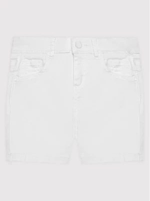 Guess Szorty jeansowe J2RD12 WE5X0 Biały Regular Fit